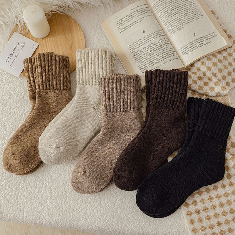 Winter Thickened Plush Socks.