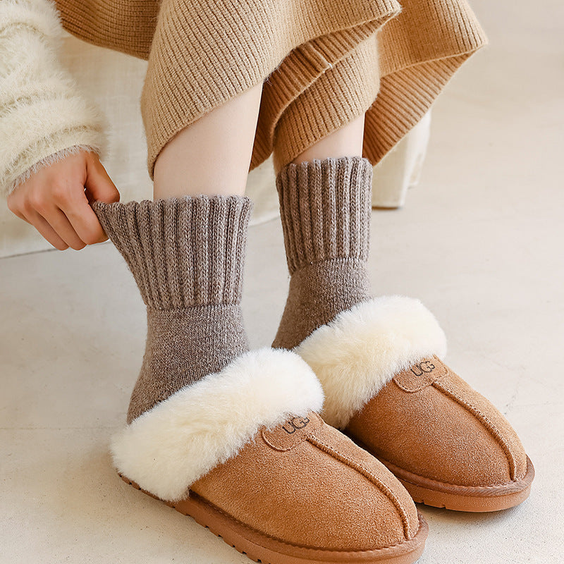 Winter Thickened Plush Socks.